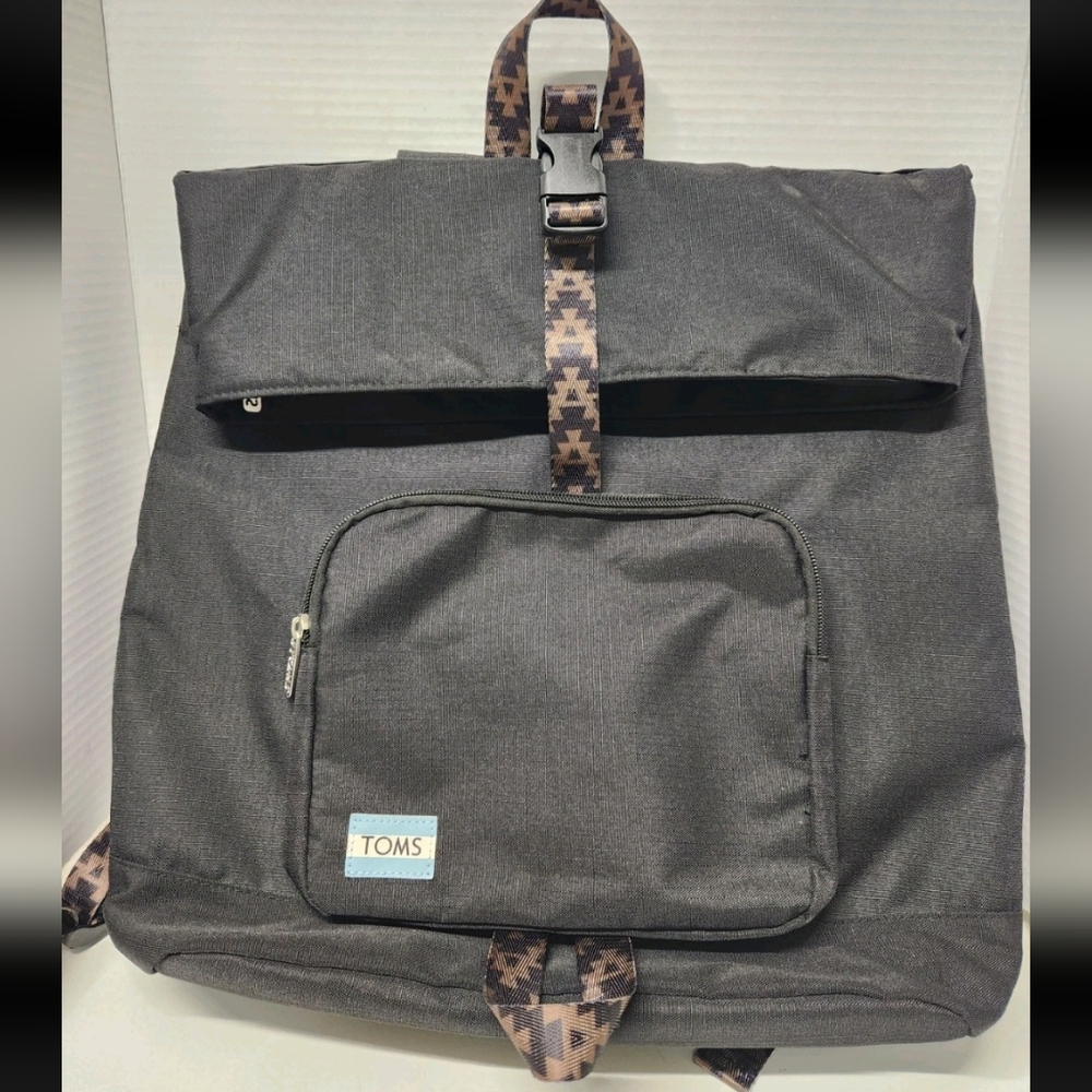 Toms Stand Up To Bullying 600D Backpack Adjustable Straps Laptop Sleeve